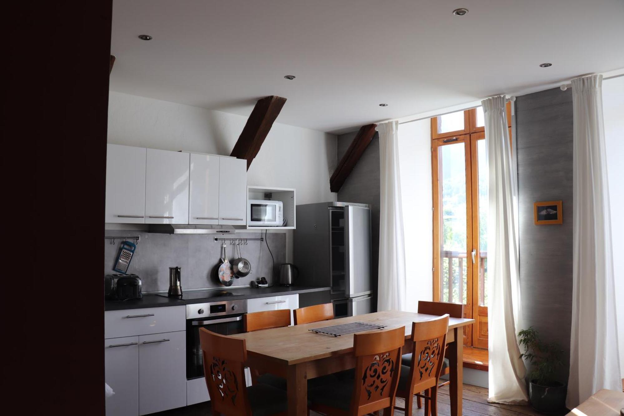 Appartement Dans Une Maison De Pays Briançon Esterno foto